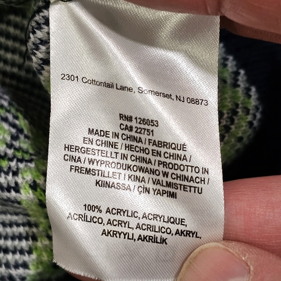 Seattle Seahawks Medium NFL Ugly Christmas Sweater Green Navy Rare Fan Gear - Picture 5 of 7